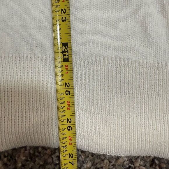 Vintage Mc Briar White Ohio University Sweater V Neck Extra Large XL Dad - Picture 6 of 6